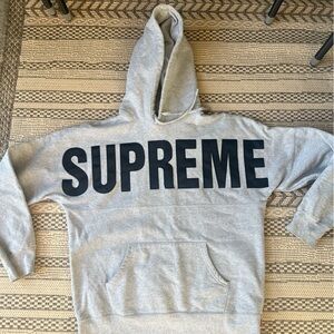 Supreme Banner Hoodie FW14